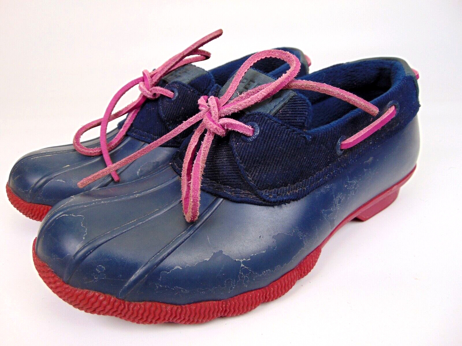 Sperry Womens Saltwater 1-Eye Rain Duck Boots Shoes Water Resistant, Size 5.0 M