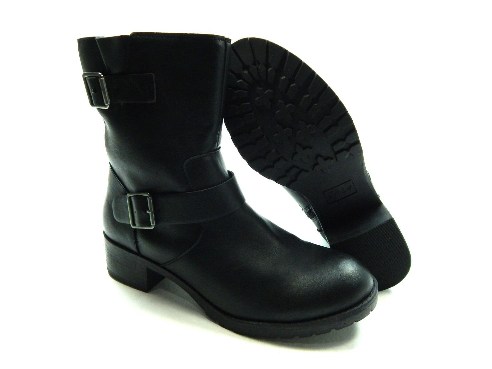 STYLE & CO BLACK GIANARAP WOMEN BOOTS SIZE 5