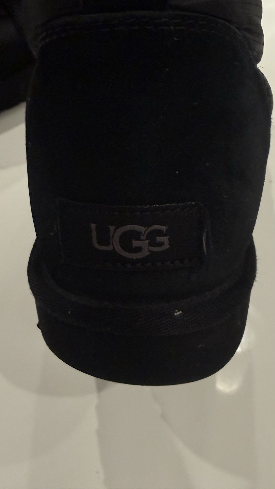 UGG Black Ankle Bootie Lined Pull On Women’s Casual Outdoor Boots