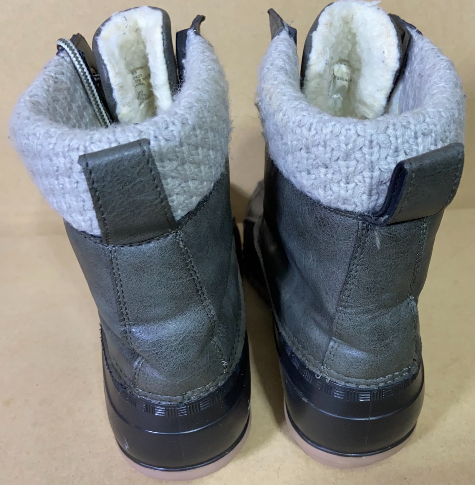 Magellan Rubber Waterproof Womens Size 10 B Olive 157439 Outdoors Hiking Fishing