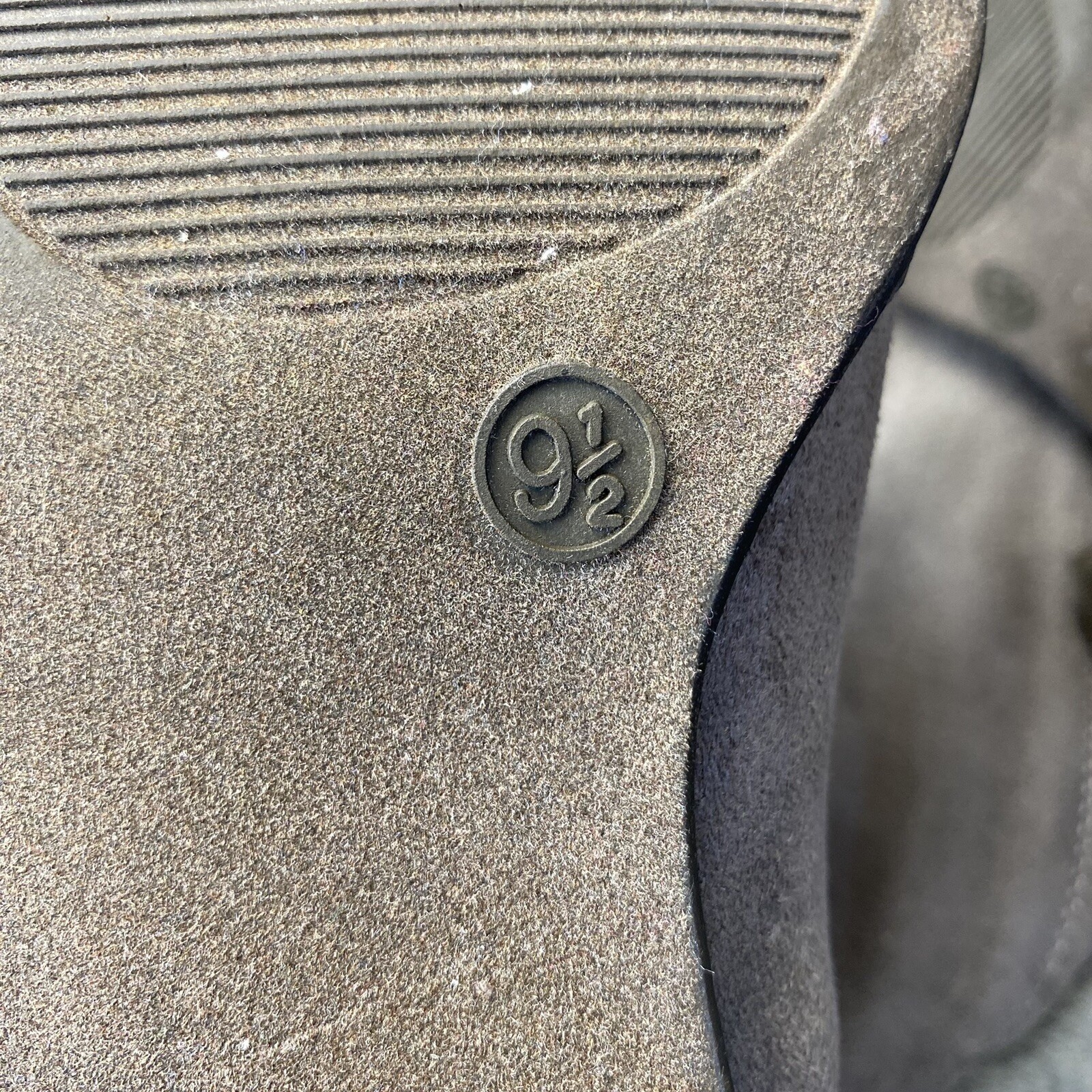 Merona Boots Womens 9.5 Brown Knee High Pull on Faux Suede Leather 1.5inch Heel