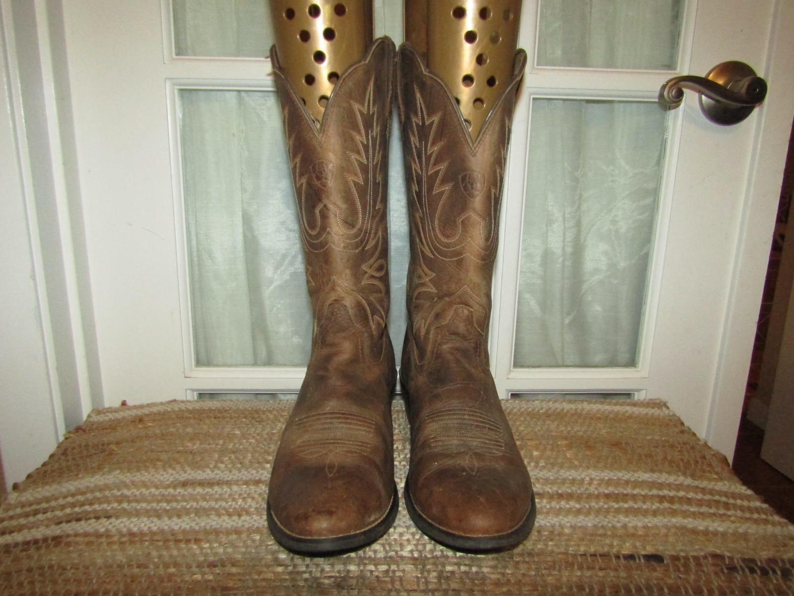 Ariat 10001021 Women’s Western Cowgirl Western Boots Brown Leather Size 9 C