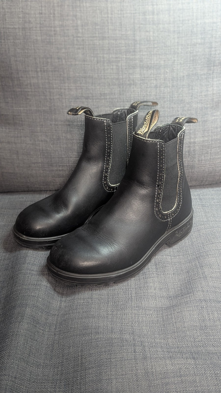 Blundstone 1448 Women’s Classic Chelsea Rustic Black Leather Boots (4 UK)