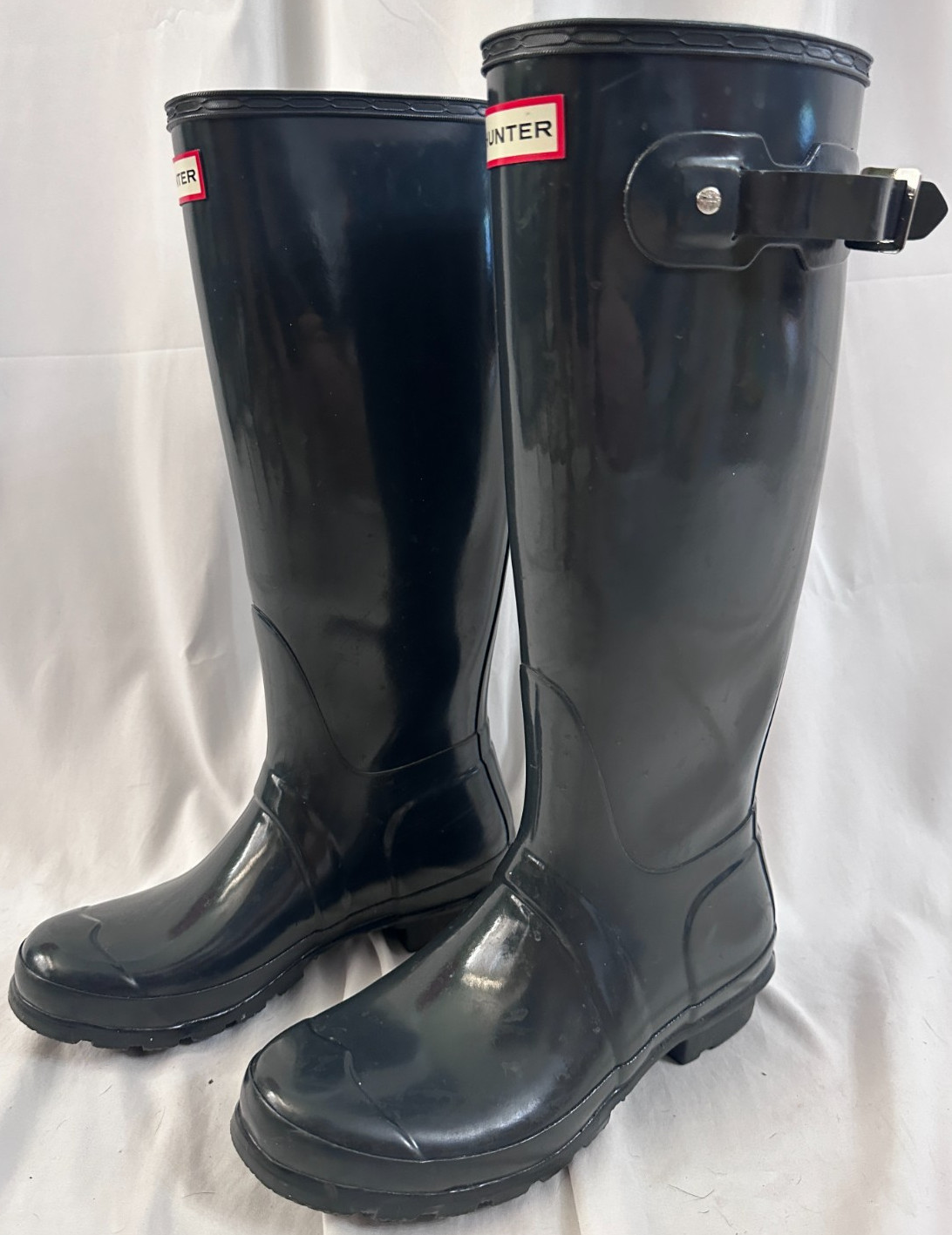 Hunter Black Rain Boots Women’s Size 7
