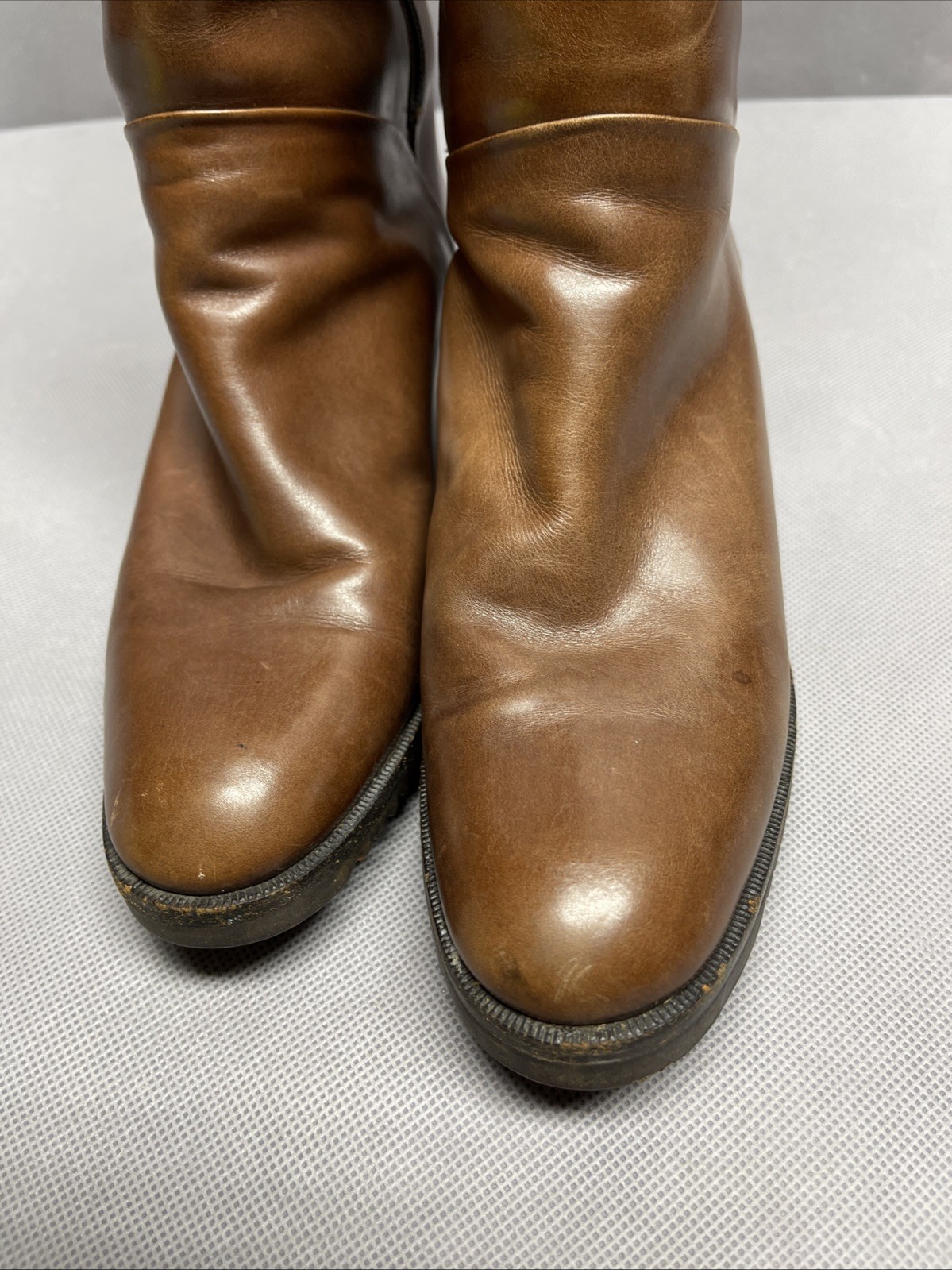 Marmolada Italian Made Leather Brown 1.5″ Heel Boots Womens sz EUR 39 USA 8.5