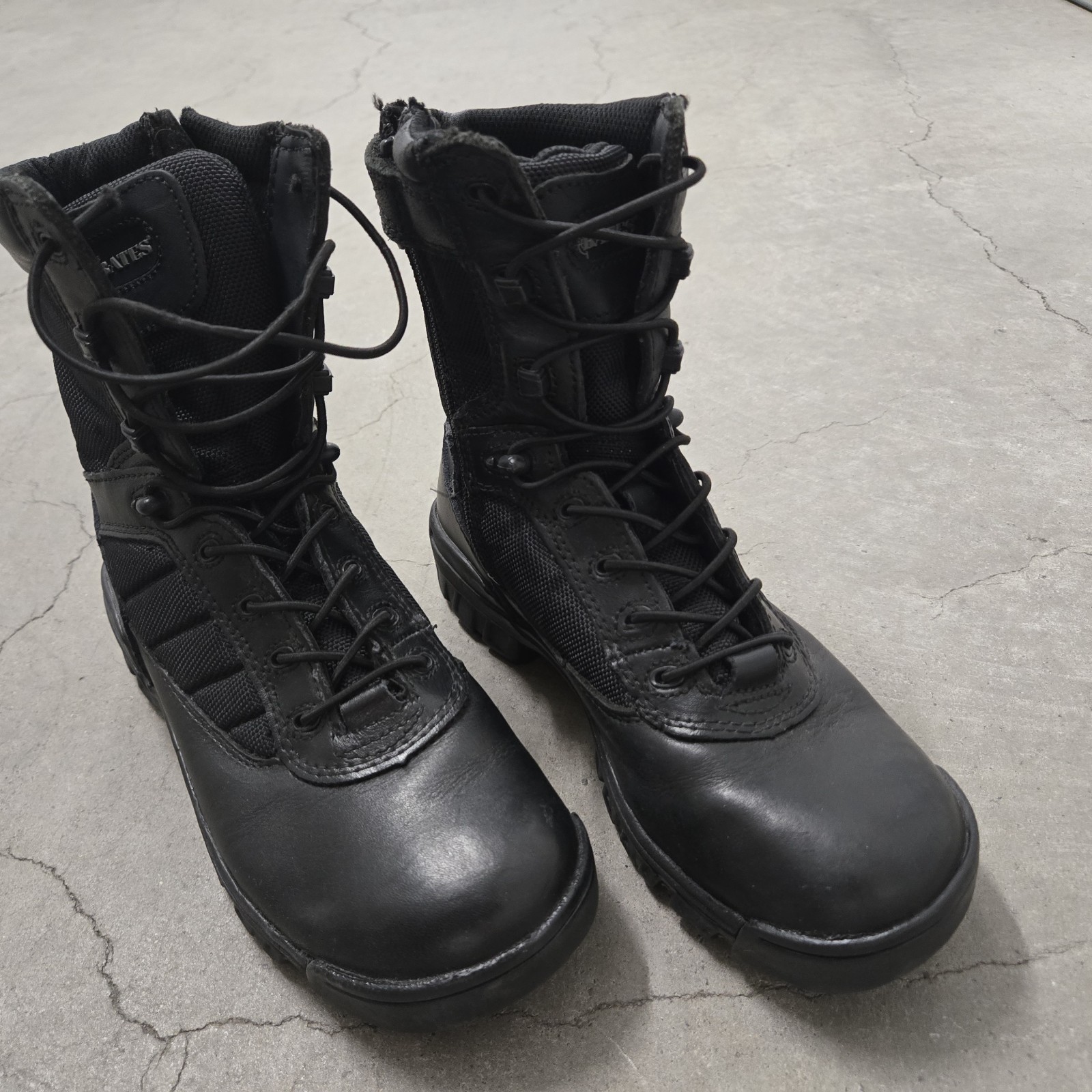 BATES W 7.5 Tactical Side Zip 8″ Combat boots Police Duty Military waterproof