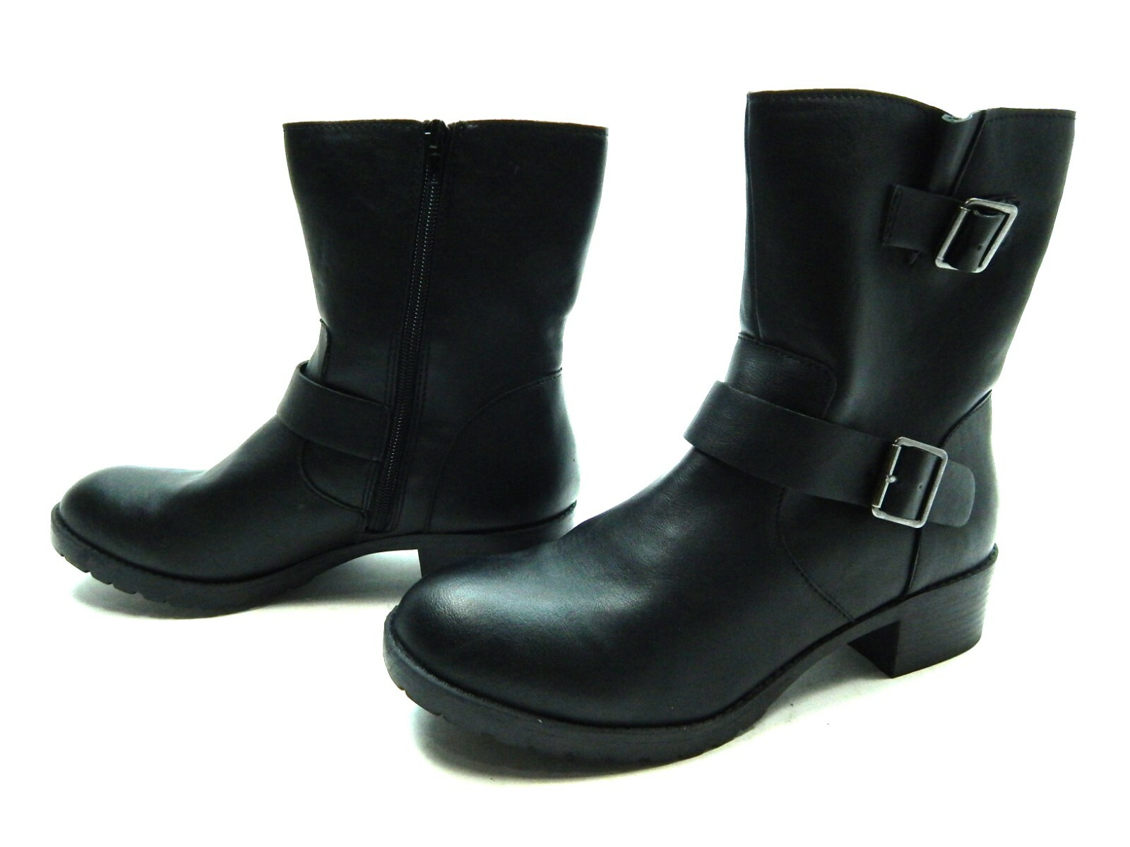 STYLE & CO BLACK GIANARAP WOMEN BOOTS SIZE 5