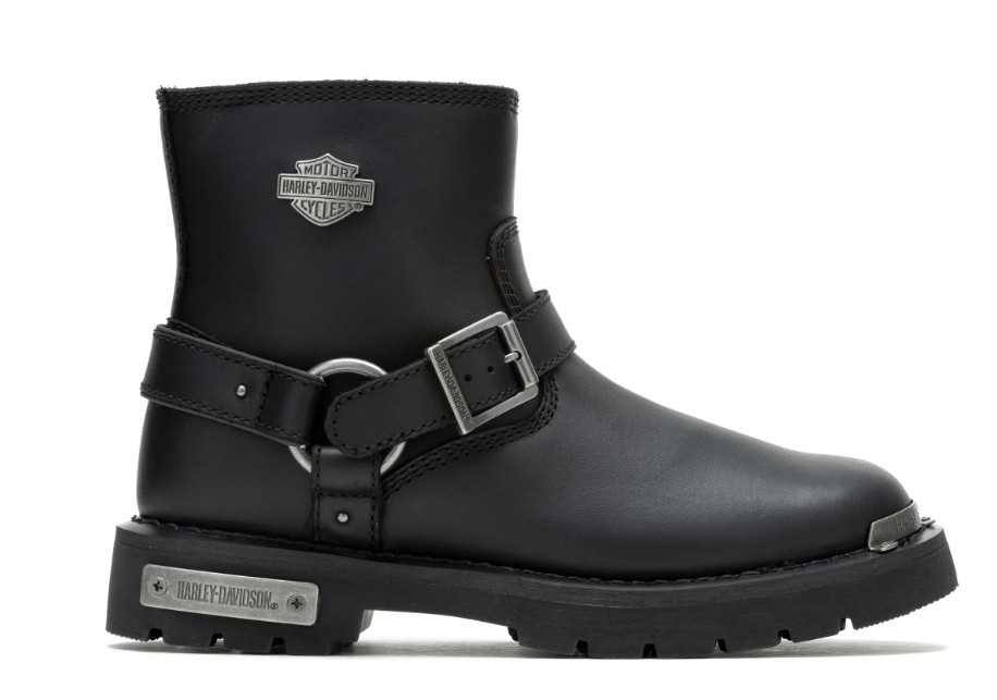 Harley-Davidson OEM Women’s Devi 5.5″ Black Motorcycle Boots D87304 NEW