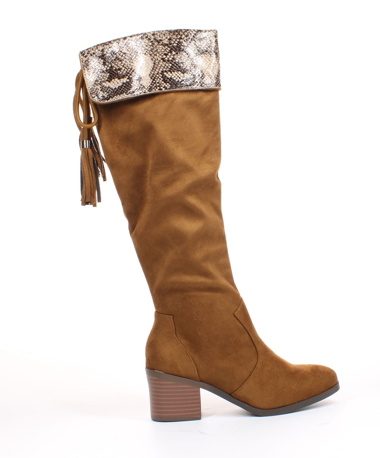 Trary Womens Brown Fashion Boots Size 9 (2062886)
