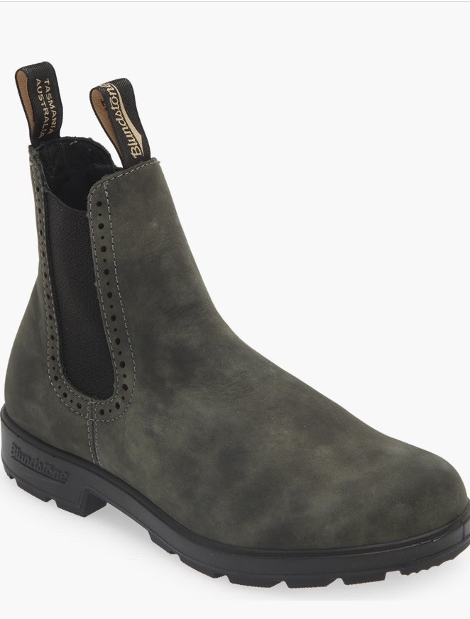 Blundstone Footwear Chelsea Boot Rustic Black/ Grey Ladies Sz AU 4.5 US Sz 7.5