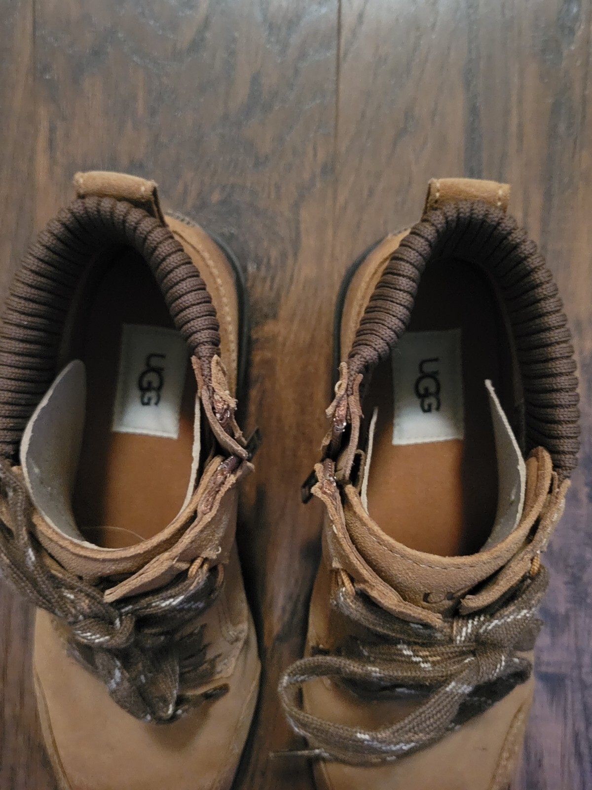 UGG HAPSBURG HIKER Chestnut Activewear Sz 5 Boots Scuffs