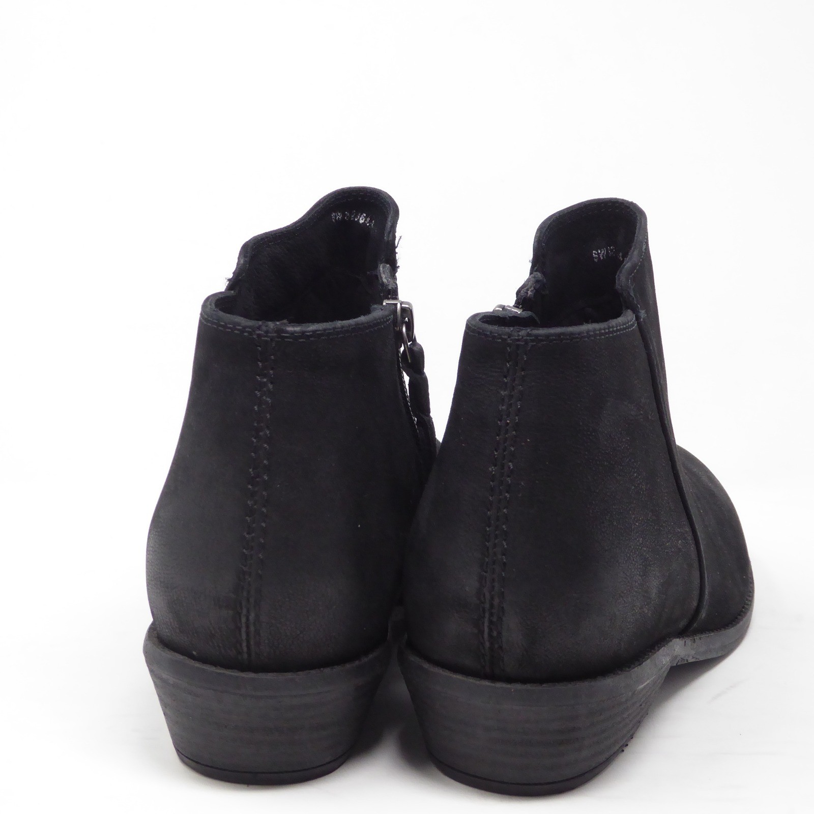 SoftWalk Rocklin 2.0 Womens Ankle Boots Black Leather Suede S2364-4 9W