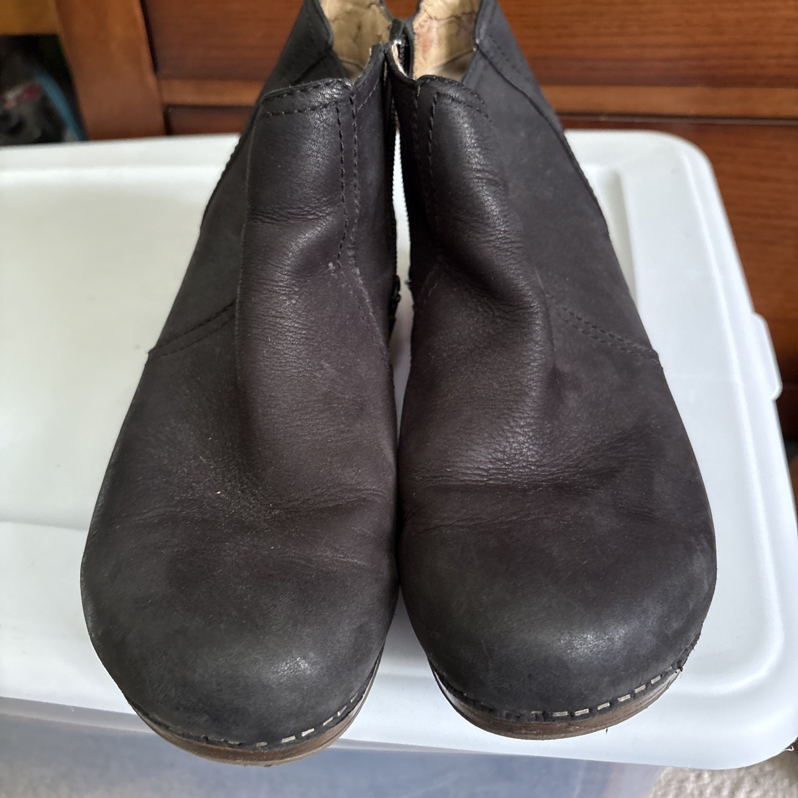Dansko Women’s Ankle Boots, Black, Size 40-Pre-owned