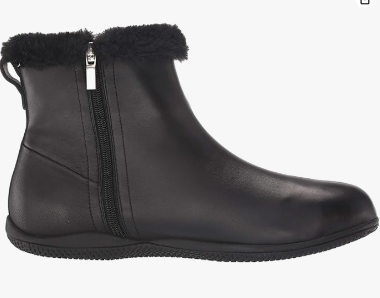 Softwalk Women’s Helena Ankle Boot, Black, Size 8 NEW
