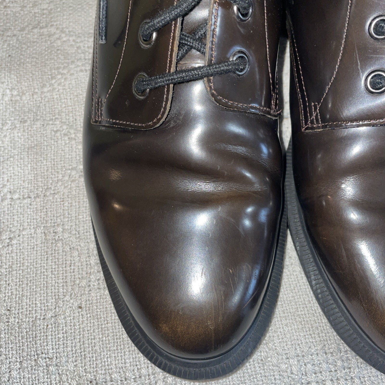 Dr. Martens Ankle Boots Womens Size 11 M Brown Leather Workwear Activewear