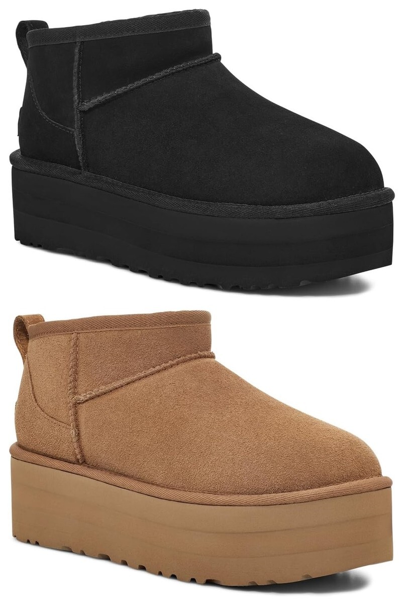 UGG Women’s Classic Ultra Mini Platform Boot Authentic with Original Box 1135092