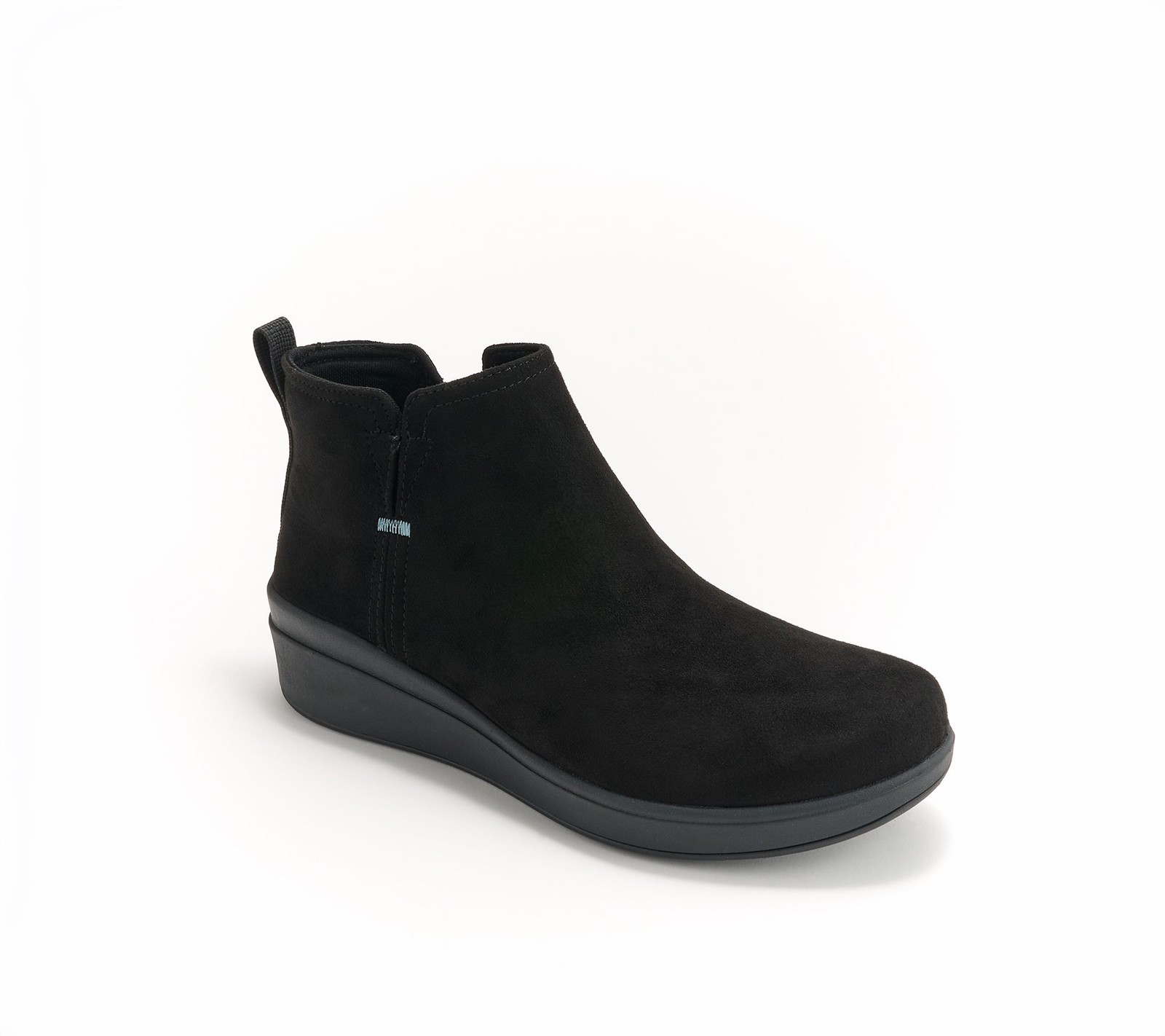 Ryka Water-Repellent Wedge Ankle Boots – Lovely Black 8.5/W New