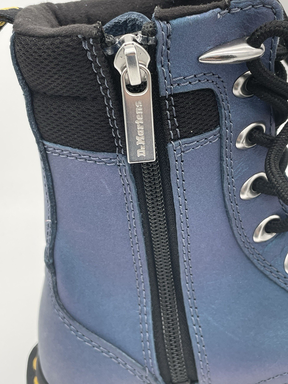 Dr Doc Martens Boots Jadon II HDW Deep Blue Lace Up Combat EU36 US Women’s 5 New