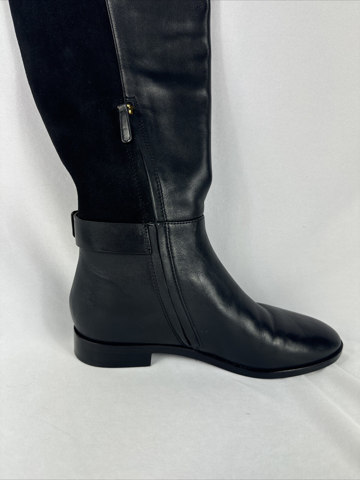 New Tory Burch – MARSDEN Women’s 7 Leather Suede Over Knee Riding Boots