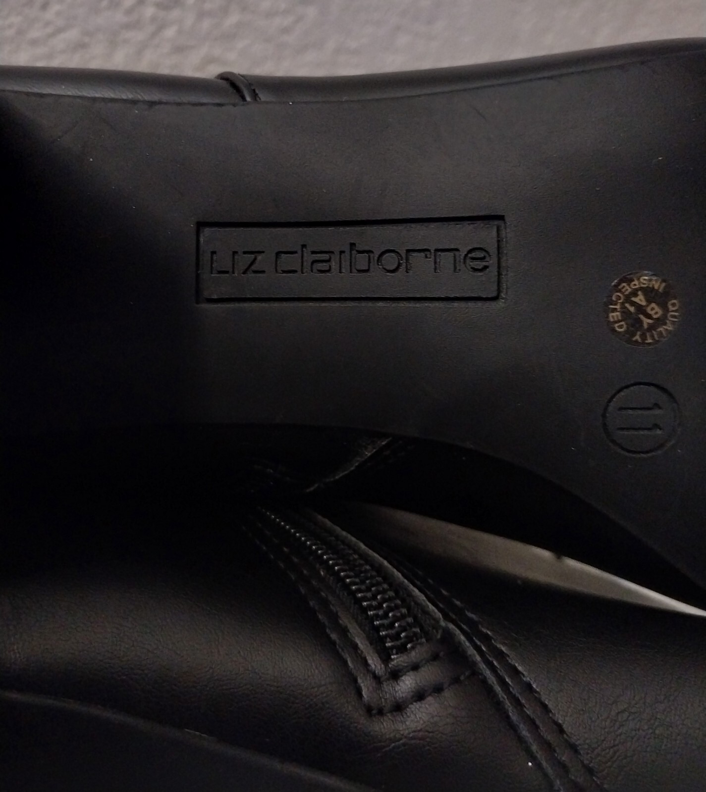 Liz Claiborne Women’s Size 11 M Black Boots RIGSBEE Long Riding Boot