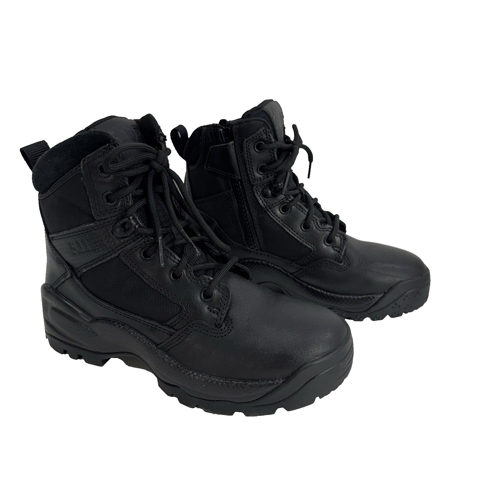 5.11 Tactical 12404 WM ATAC 2.0 Side Zip 6″ Black Boots Women’s Size 7
