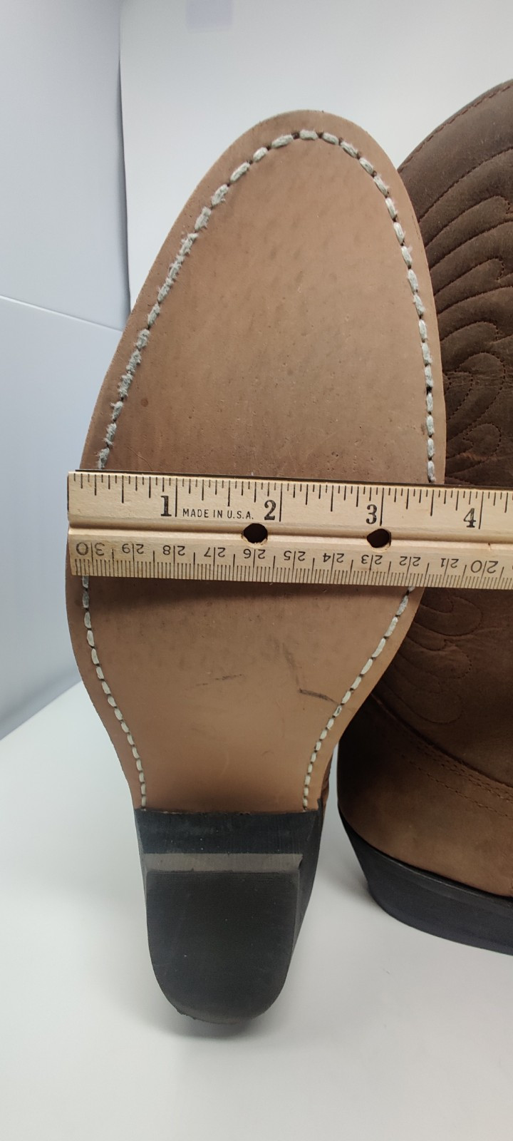 Masterson Western Leather Cowboy Boots Women’s Size 10M Brown – Style RB7440