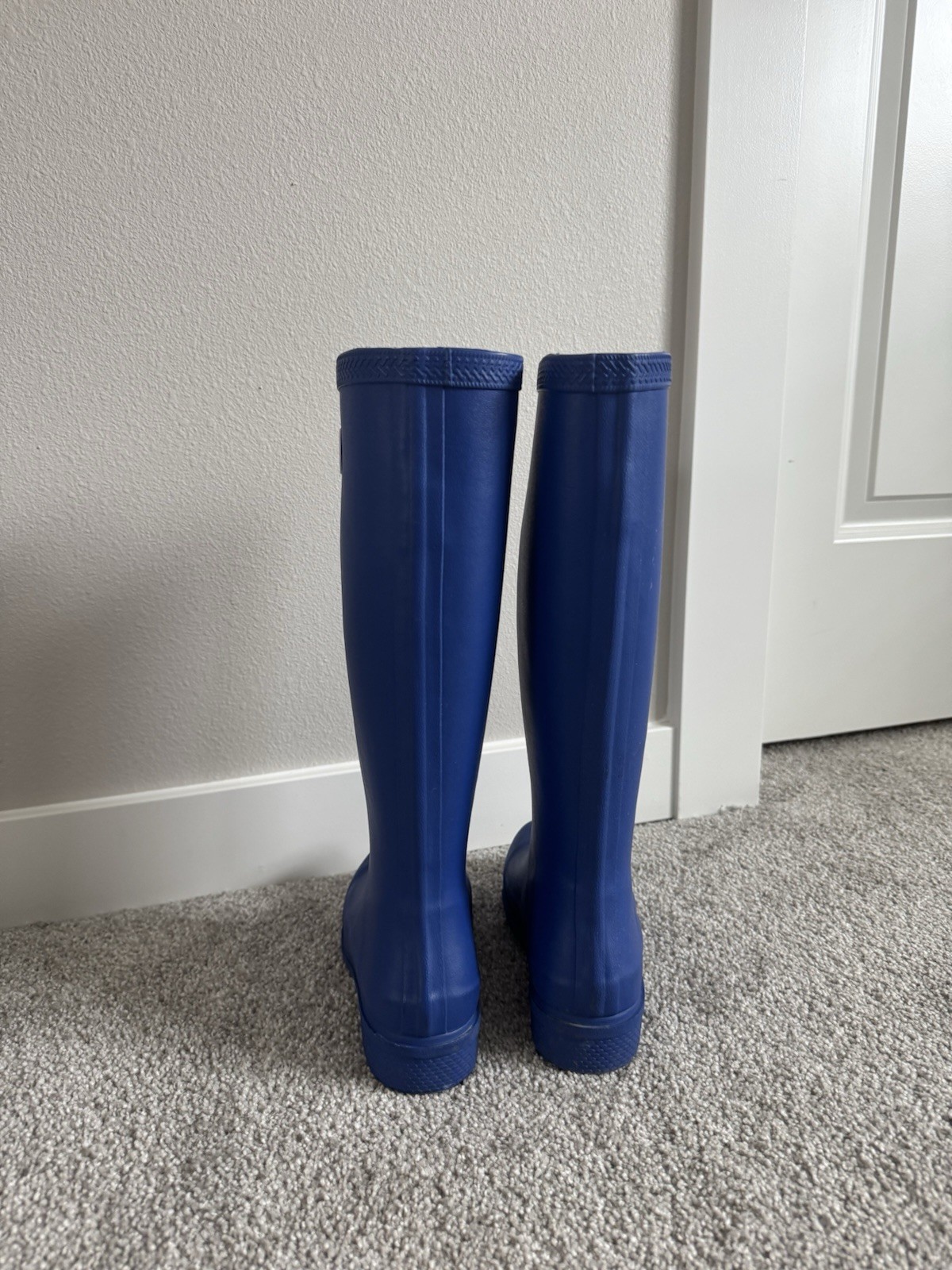 Havaianas Women’s Blue Knee High Rubber Pull-On Rain Boots US 5.5 EU 36