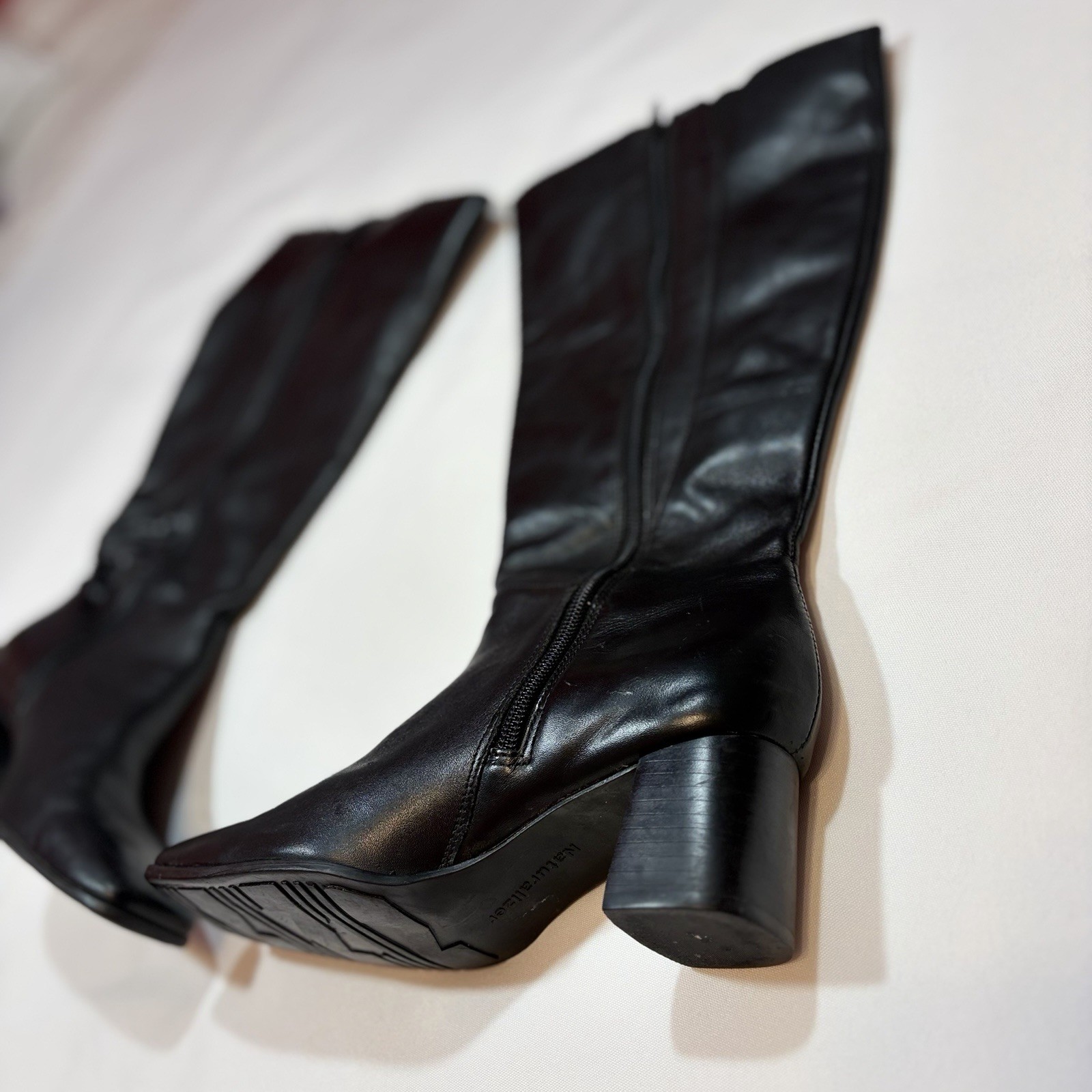 NATURALIZER Women Boots Leather Upper BRASIL Size 5M