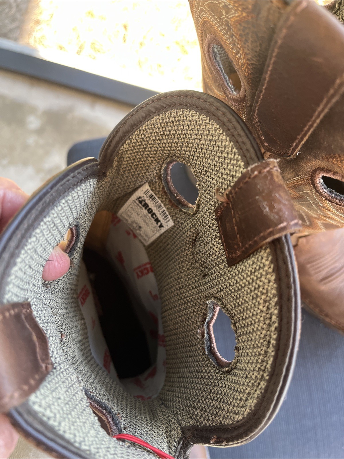 Rocky Legacy 32 Waterproof Woman’s Western Boots Size 6.5M (RKW0343)