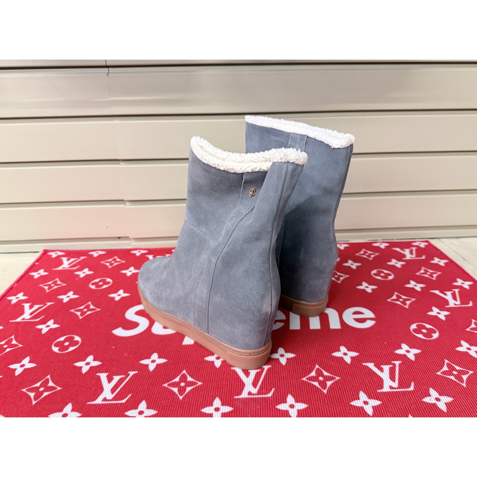 Juicy Couture Gray Linn Boots Women’s Size 11 New!