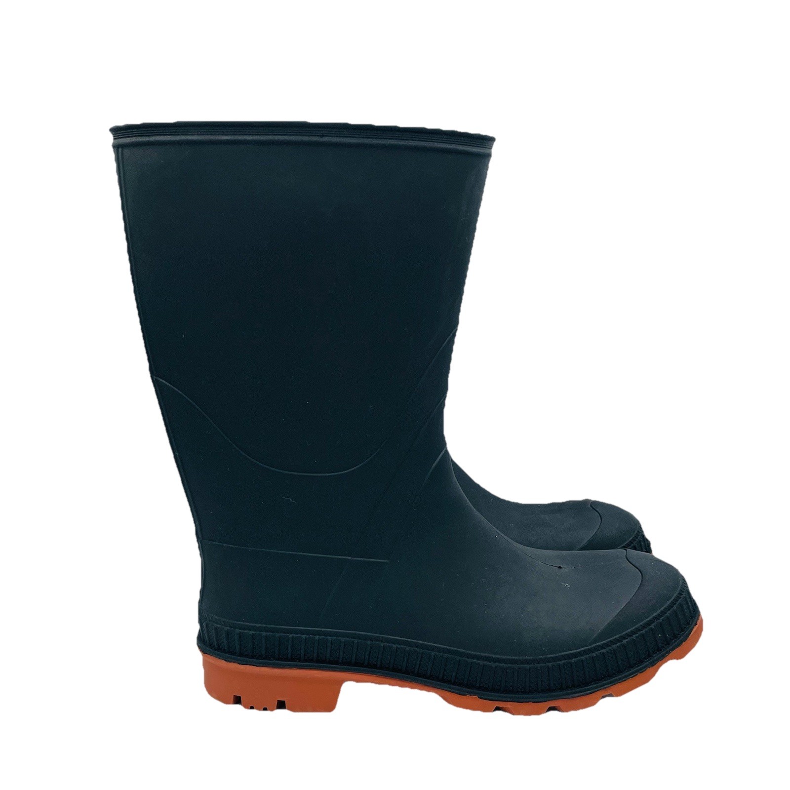 Rain Boots Womens Size 6 Black Waterproof Gardening Rubber Mud Shoes