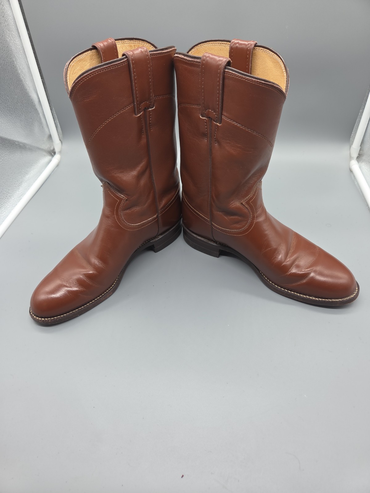 Justin Vintage Womans Ropers Size 6.5