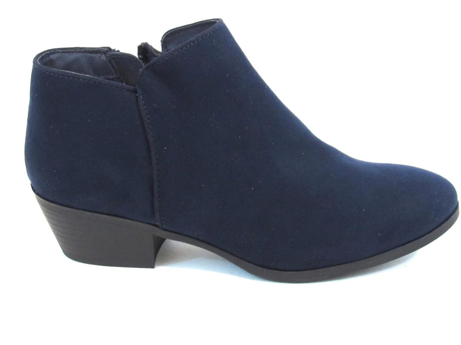 Style & Co. Womens Wileyyf Faux Suede Ankle Booties (Size 7.5 W)