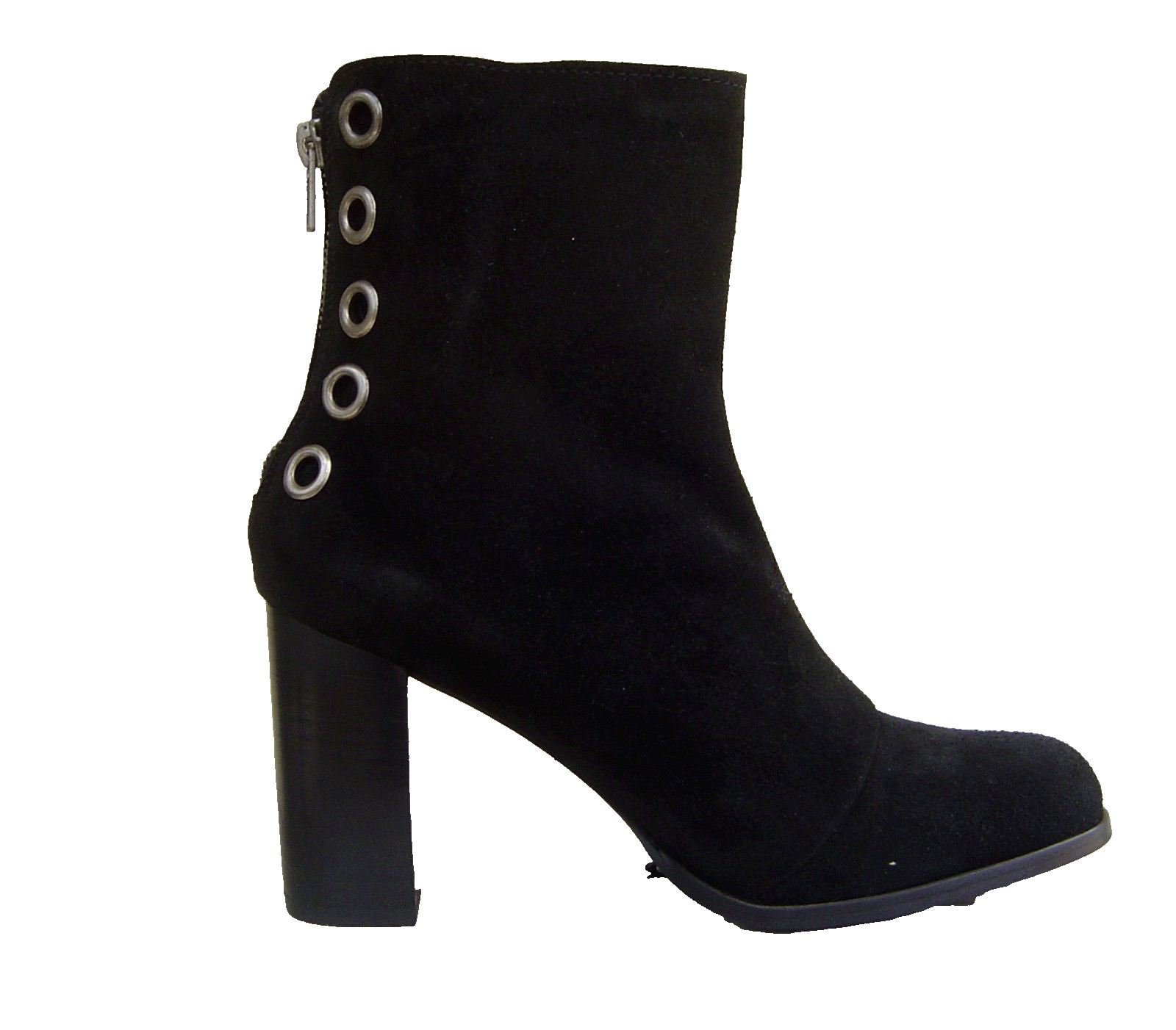NEW MUSSE & CLOUDE BLACK LEATHER SUEDE BOOTS SIZE 39 M 8 M $129