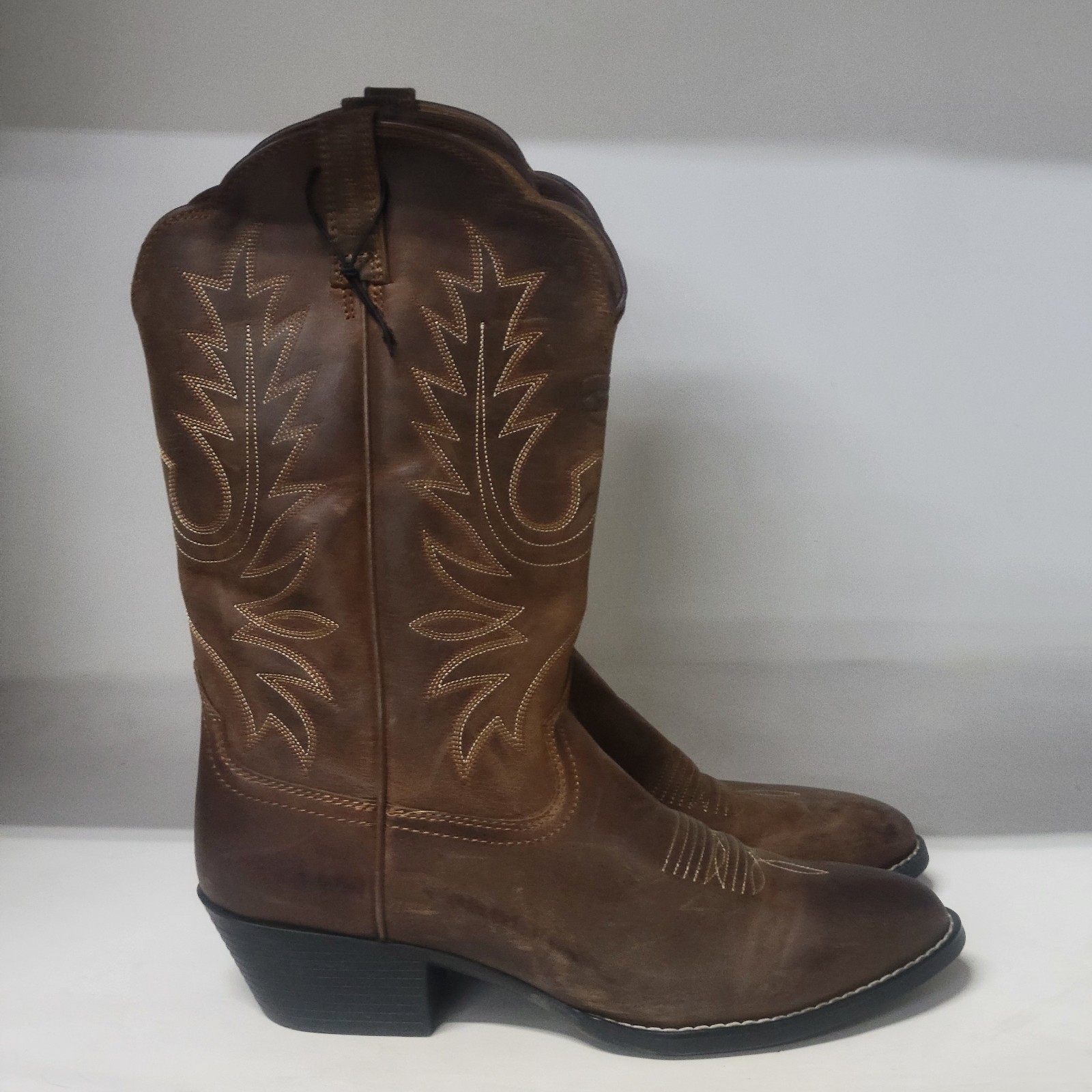 Ariat Womens Heritage Western Boot Brown (LEFT 9.5B / RIGHT 9C)