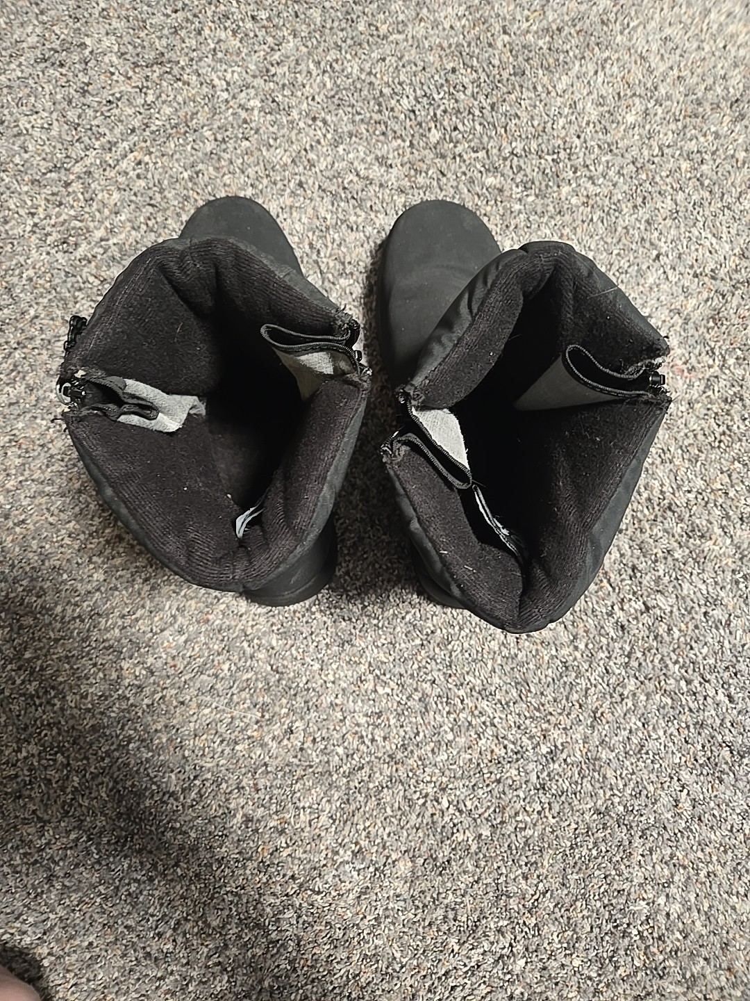 Totes Boots Black Womens Size 8