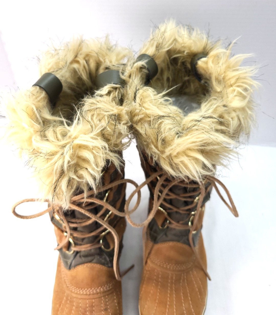 Sorel Tofino II Waterproof Winter Boots Womens Size 9 EUR 41.1/3 Camel Leather