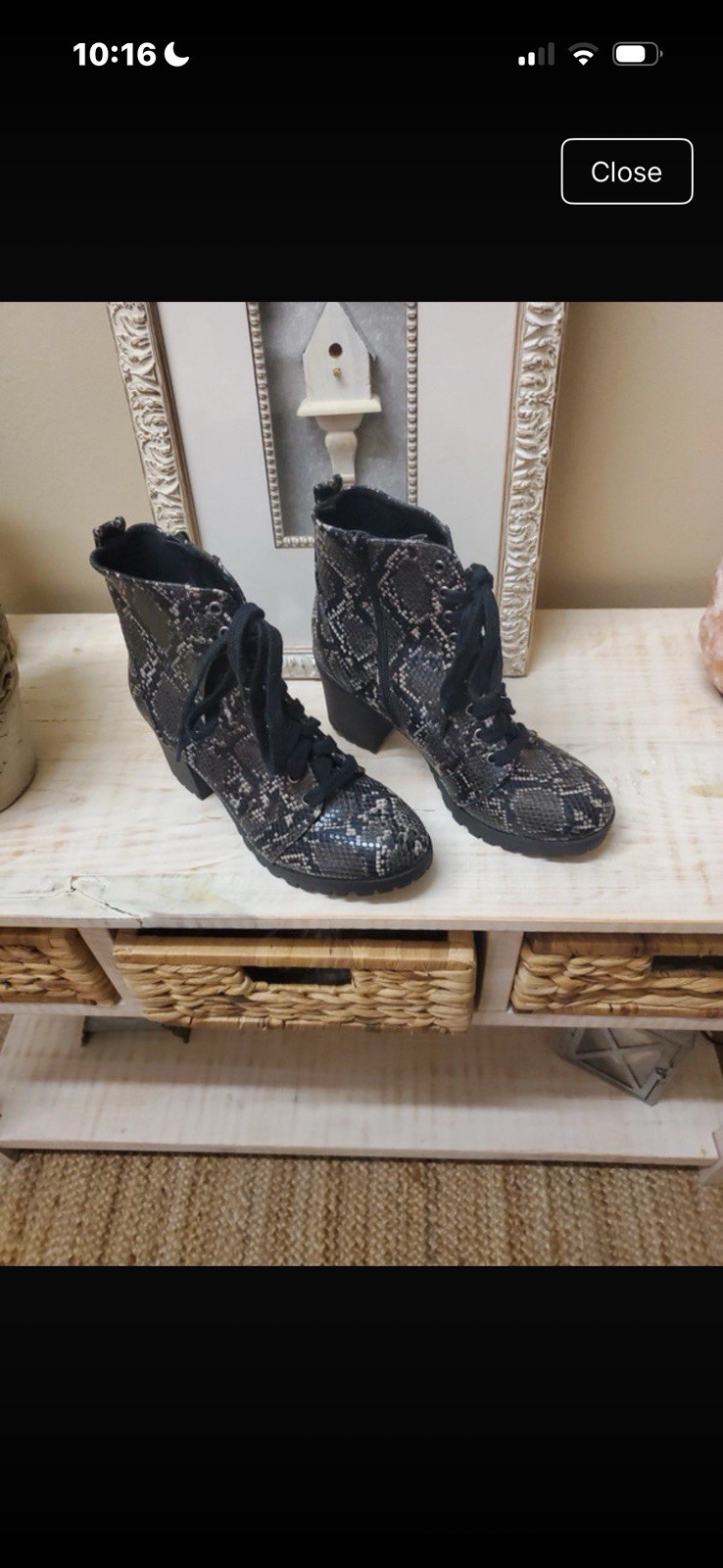 Time And True Women’s Ankle Boots Size 10