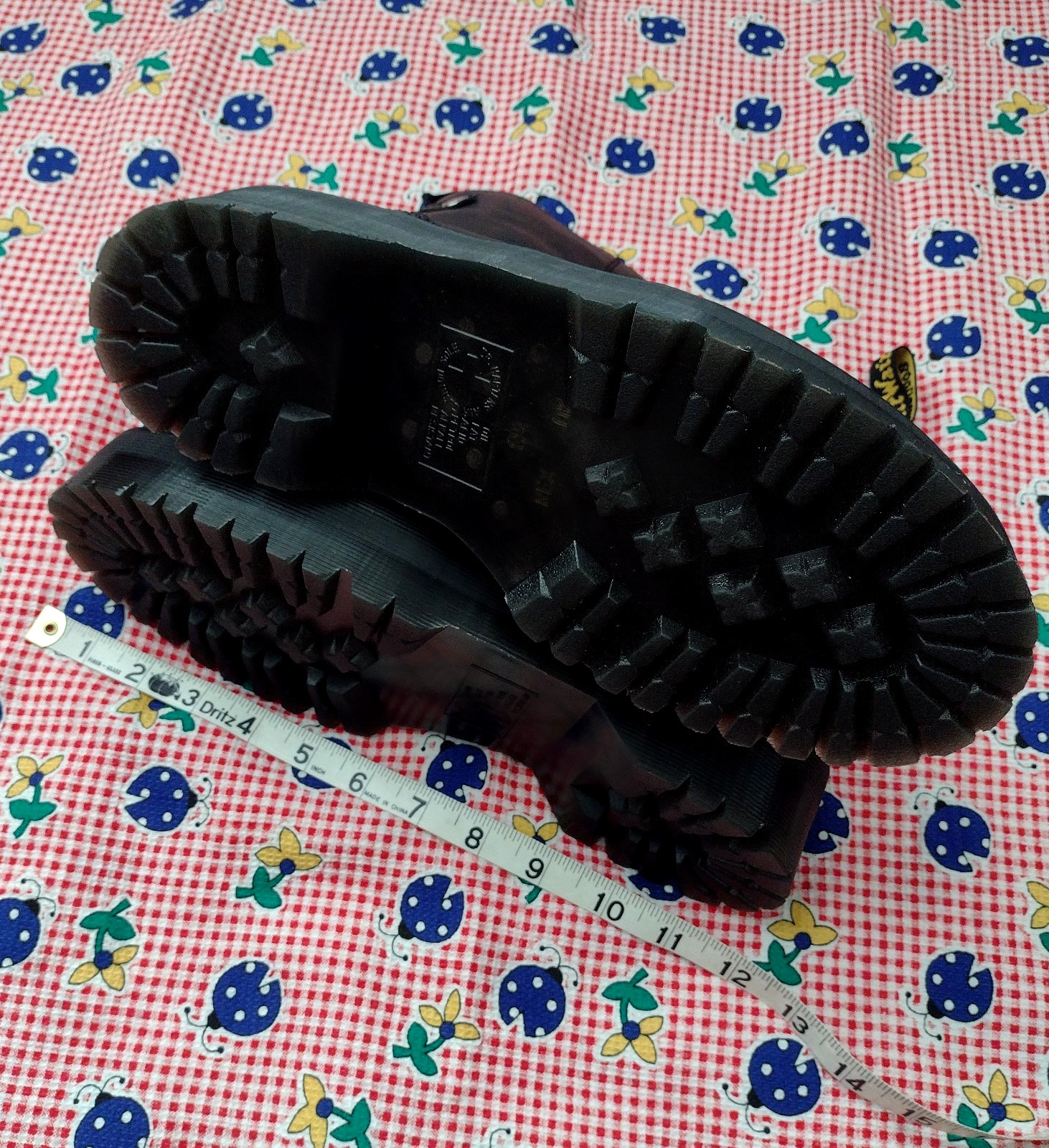 Dr. Martens Zippered Front JETTA Leather Platform Boots NEW US M 9 US W 10 Black