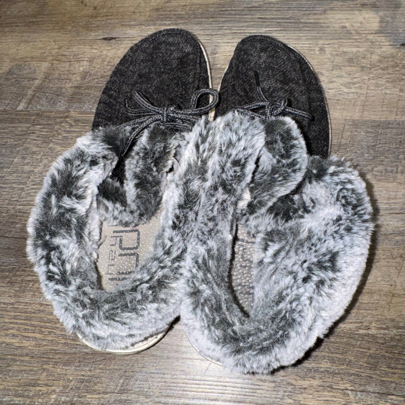 Hey Dude Britt Black Faux Fur Lined Ankle Boots Womens Size 8 121774900 Black