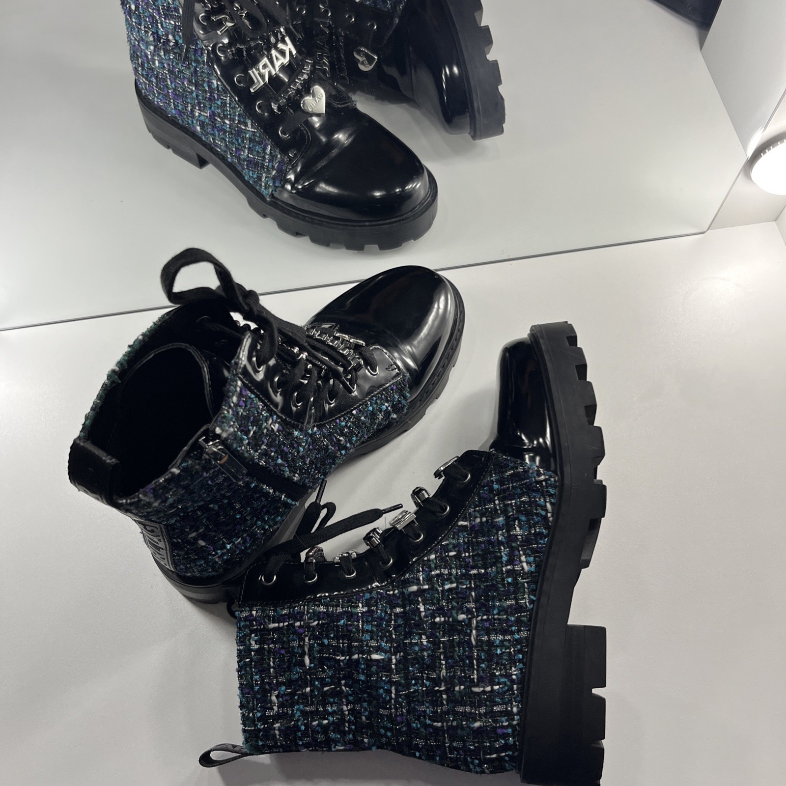Karl Lagerfeld Women Boots Size 8