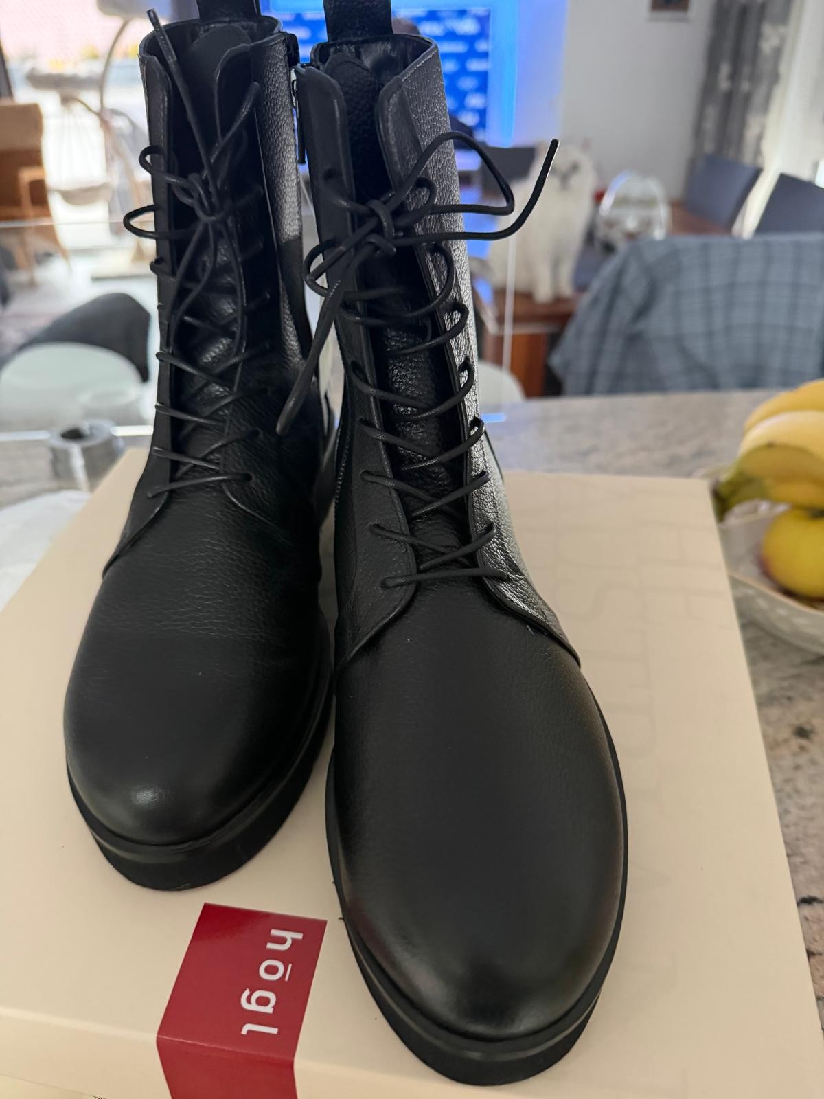 Cool Högl ankle boots size 38 black New
