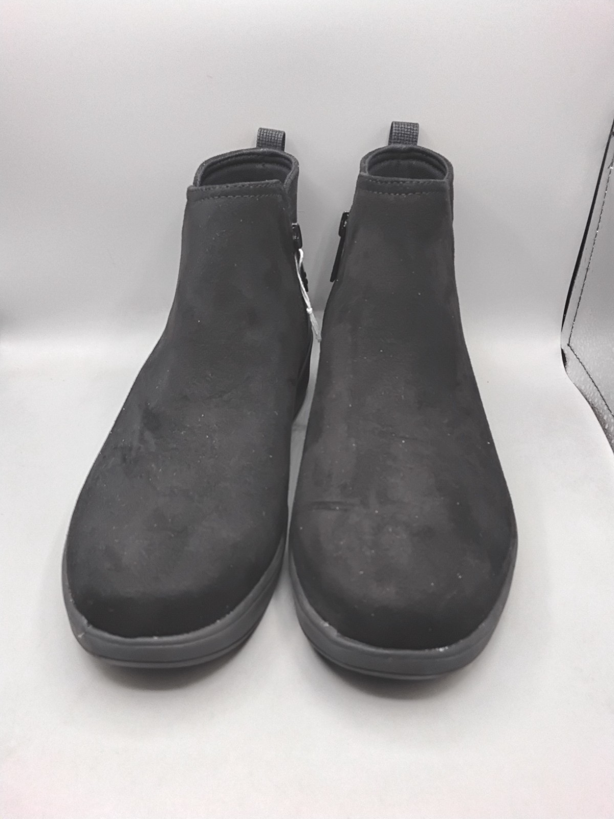 Ryka Women’s Water-repellent Wedge Ankle Boots Lovely 8M Black A290