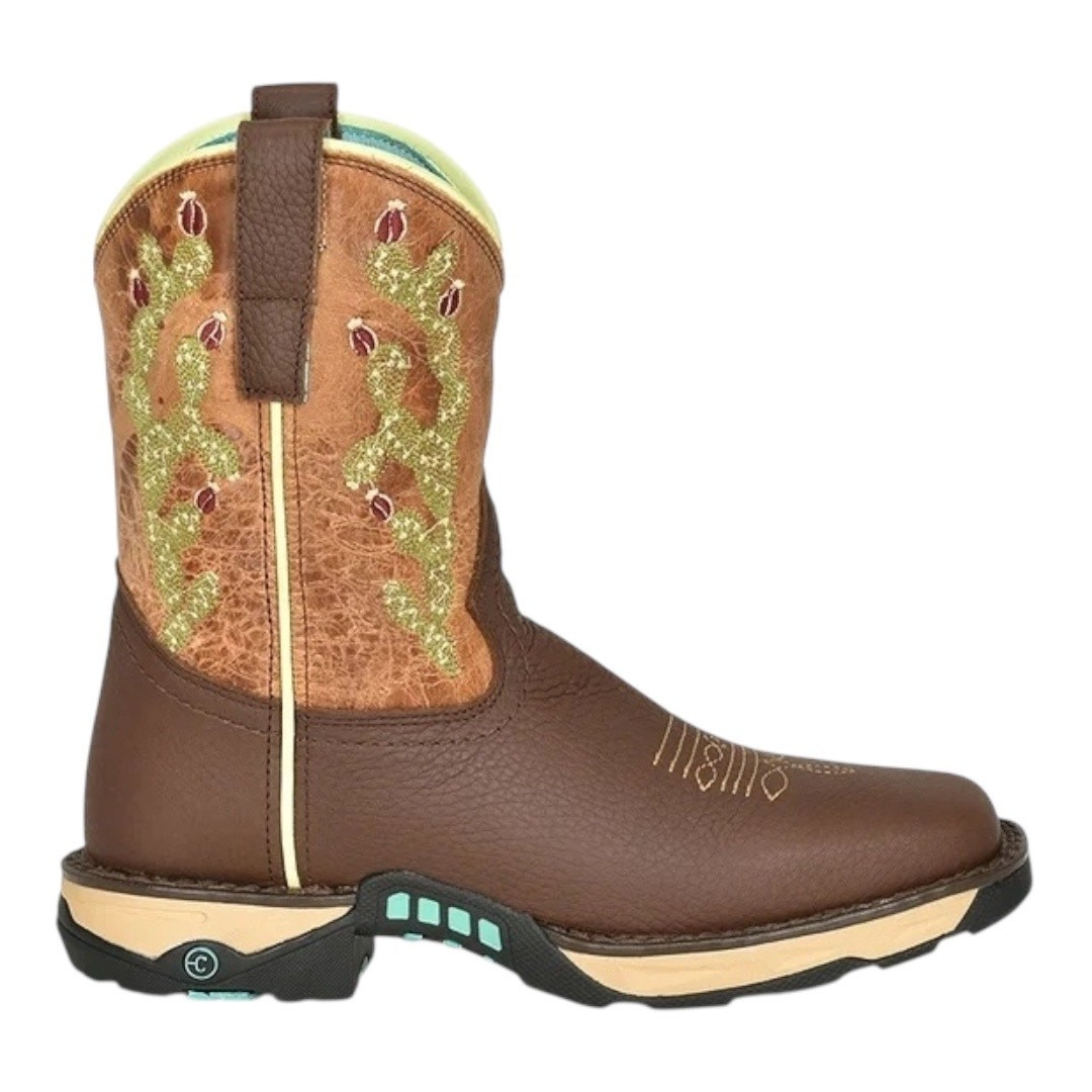 CORRAL WOMENS CACTUS EMBROIDERY WESTERN Square Toe Western/Cowboy BOOTS | NEW!