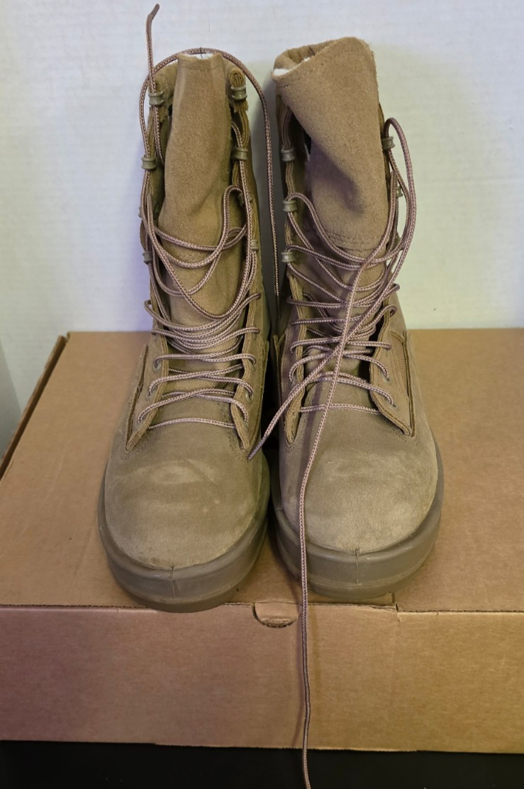 ALTAMA Cold Weather Combat Army Boots Fleece Quilted Suede Vibram Men’s 7 R