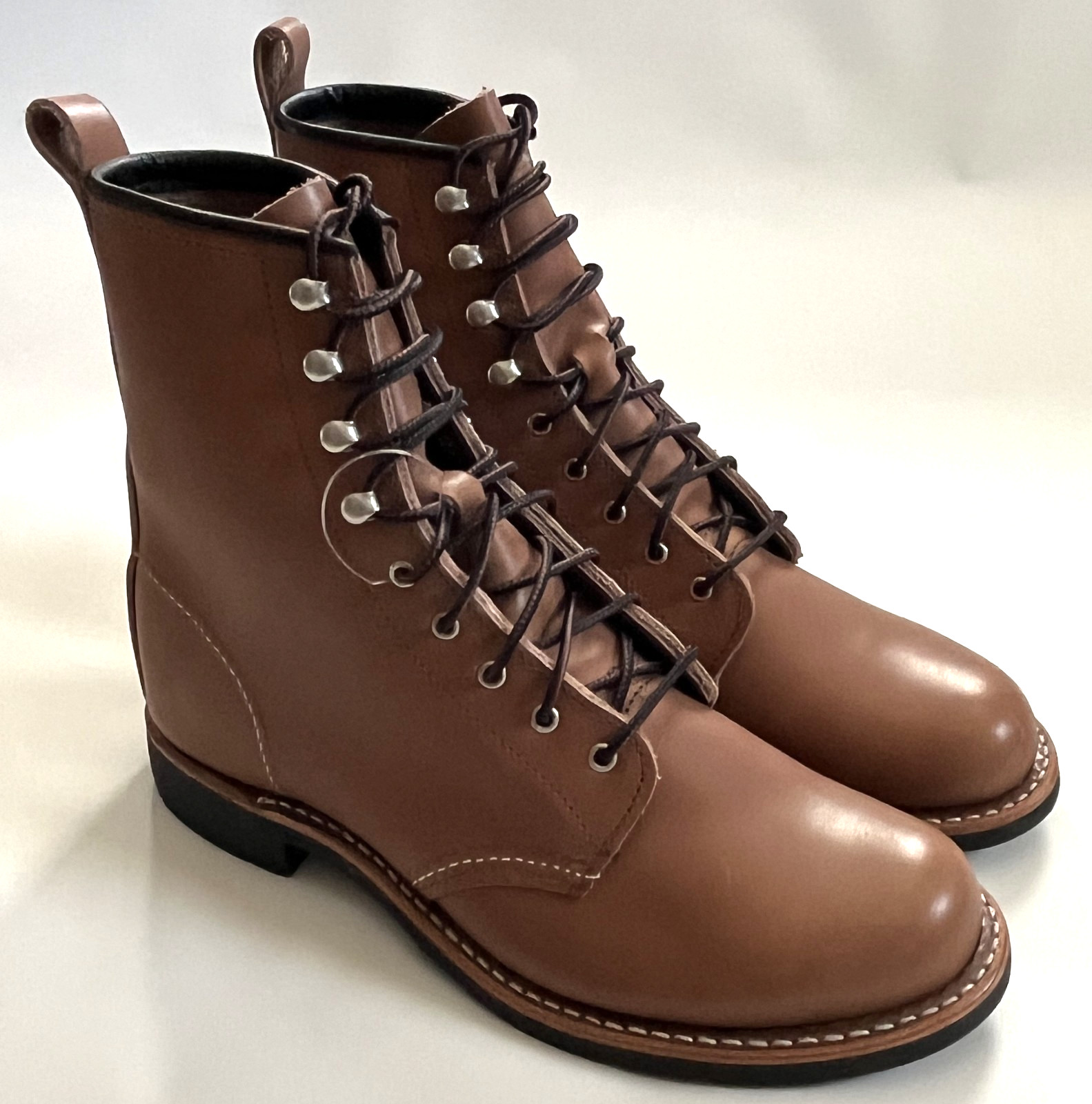 RED WING Mocha Silversmith Leather Lace Up Boots #3359 Womens 8 NEW WITHOUT BOX