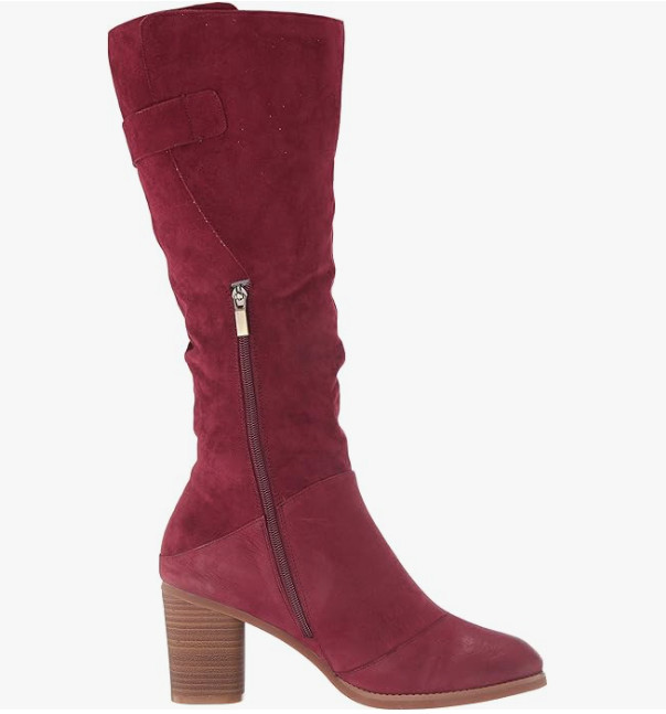 Softwalk Women’s Knox Fashion Boot Dark Red Size 9 US New