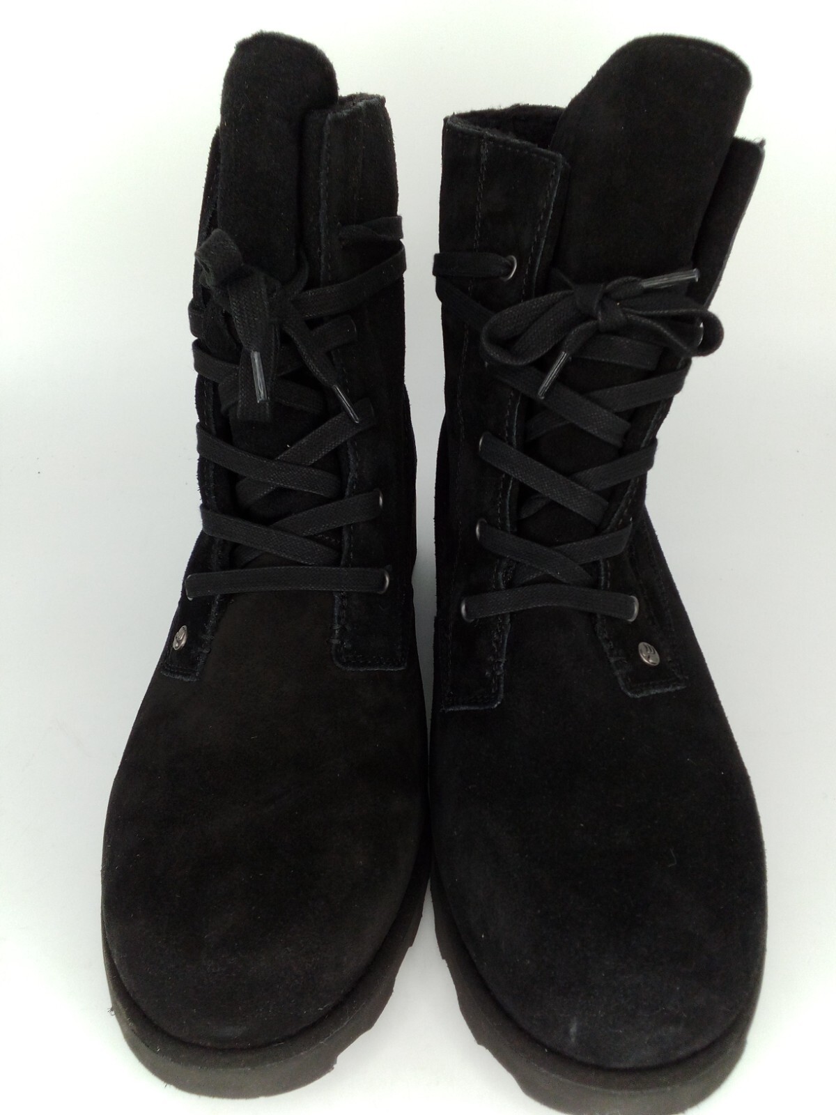 BEARPAW Women’s Krista Closed Toe Mid-Calf Boots, Black, Size 11 M US