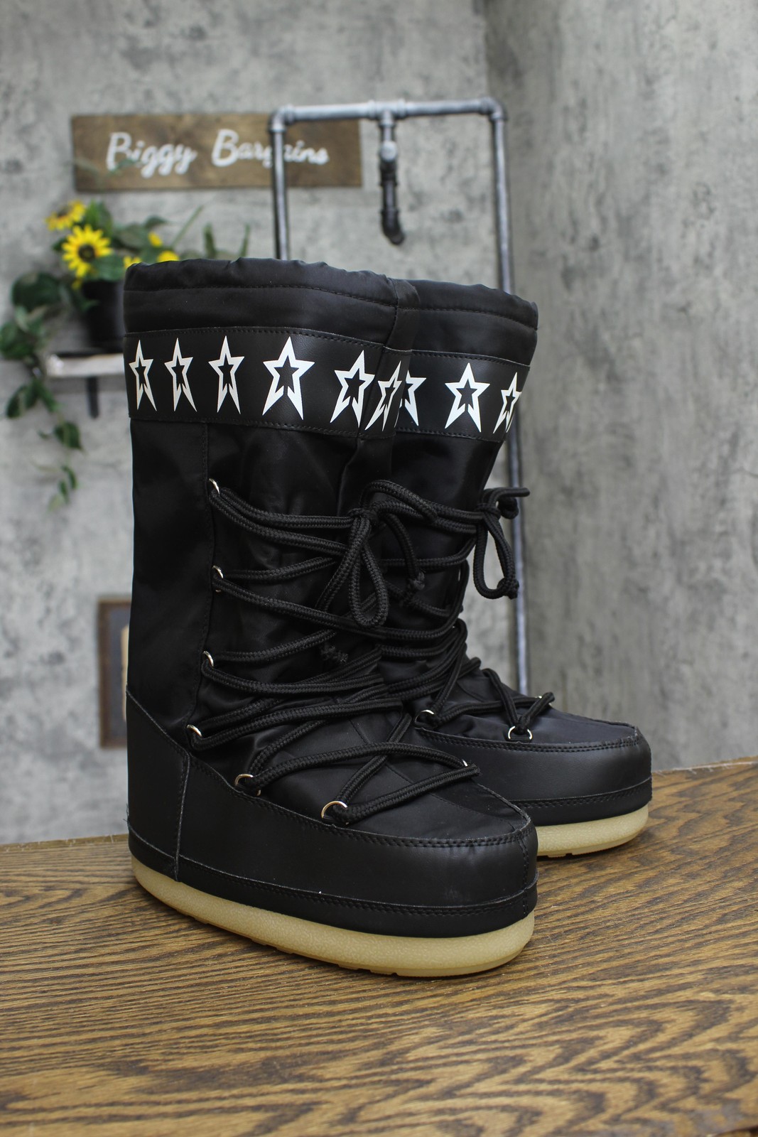 Wild Fable Womens Buffy Winter Boots 91959856 Black 6M