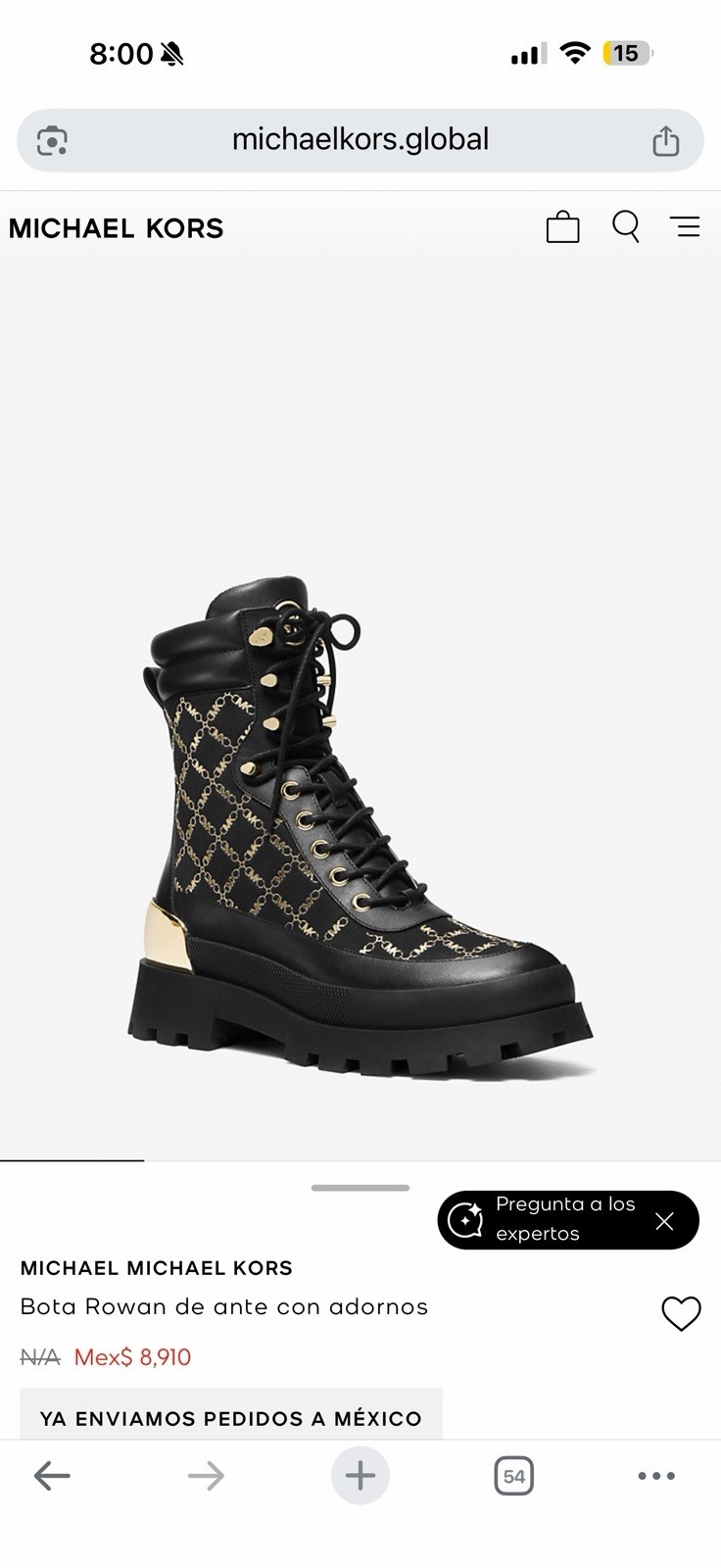 Michael Kors Rowan boot is both practical and stylish.
